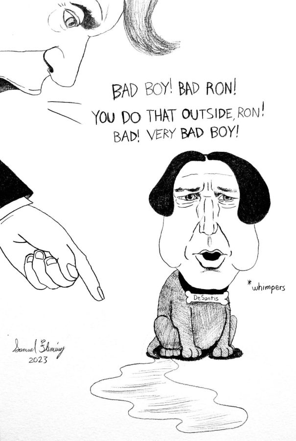 Editorial Cartoon: The Don vs. Ron