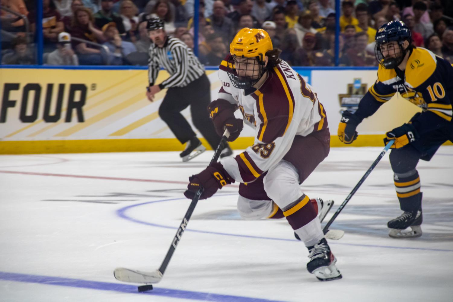 A crazy day': Gophers defenseman Brock Faber traded to Wild in