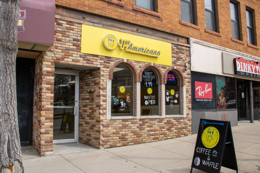 The stores owner hopes to provide an affordable coffee and dessert option for students.