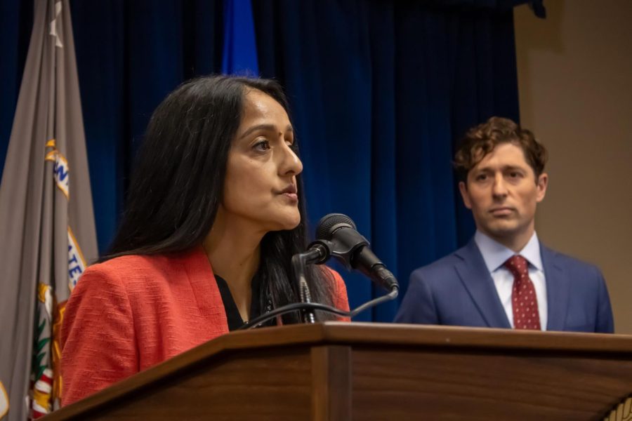 “All of you can see evidence of change and evaluate progress for yourself,” said Associate Attorney General Vanita Gupata. “Through decades of experience, we have learned and I have seen firsthand tha consent decrees can lead to real and lasting change.”