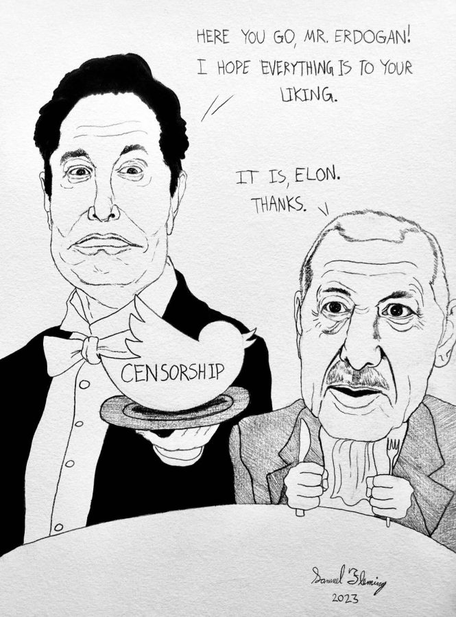 Editorial Cartoon: Plateful of censorship