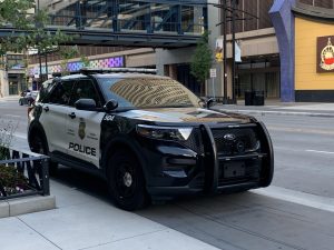 Minneapolis police car in Minneapolis, Minnesota, on Friday July 7, 2023. The CCPO was founded in 2023 to investigate complaints about police officers.