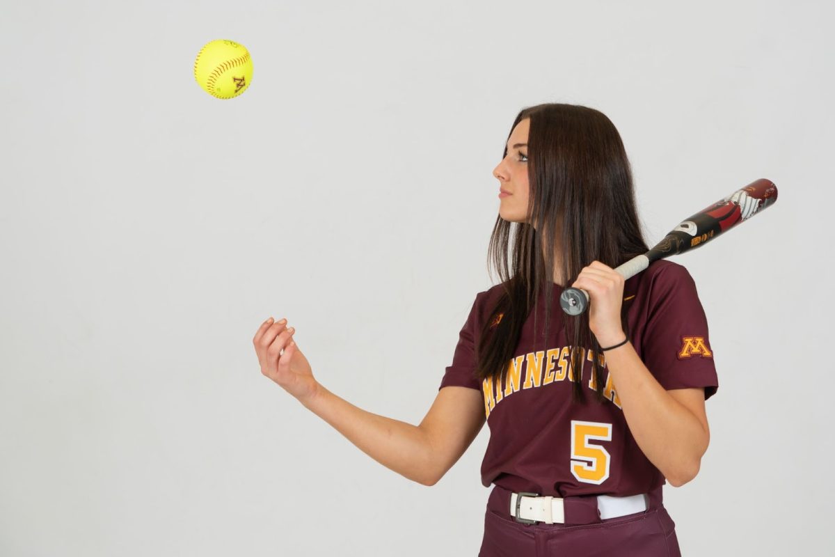 In her senior year of high school she totaled 200 strikeouts throughout the season.