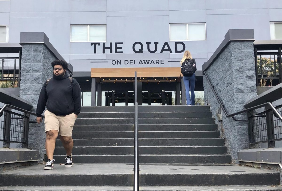 The Quad on Delaware on Oct 23, 2023. 