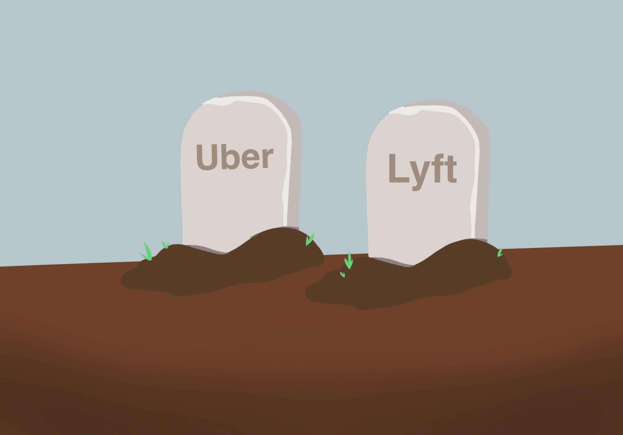 With Uber and Lyft gone, the road ahead is unclear