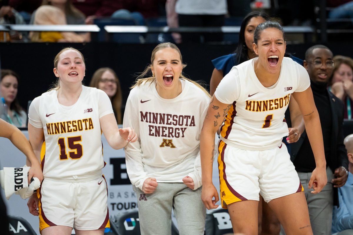 The Gophers advanced to the Super 16 after a 77-62 win over Pacific University.