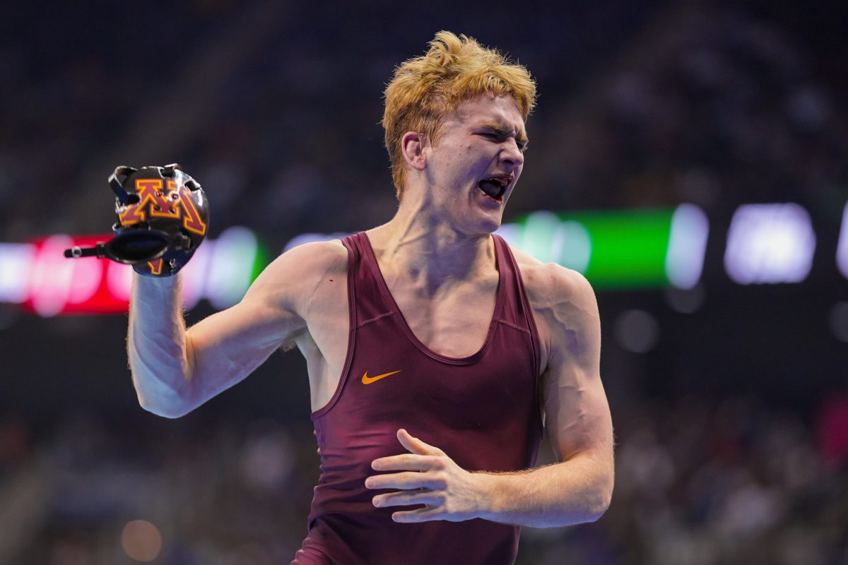 Vance+VomBaur+walked+away+with+his+first+NCAA+All-American+title.