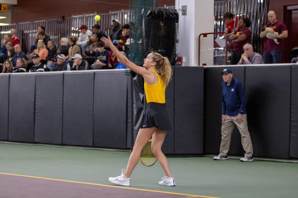 Gophers tennis upset No. 62 nationally-ranked Iowa on Sunday.