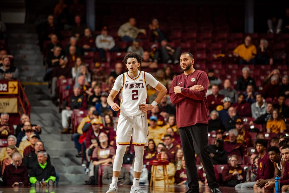 Head coach Ben Johnson is entering his fourth season with the Gophers.