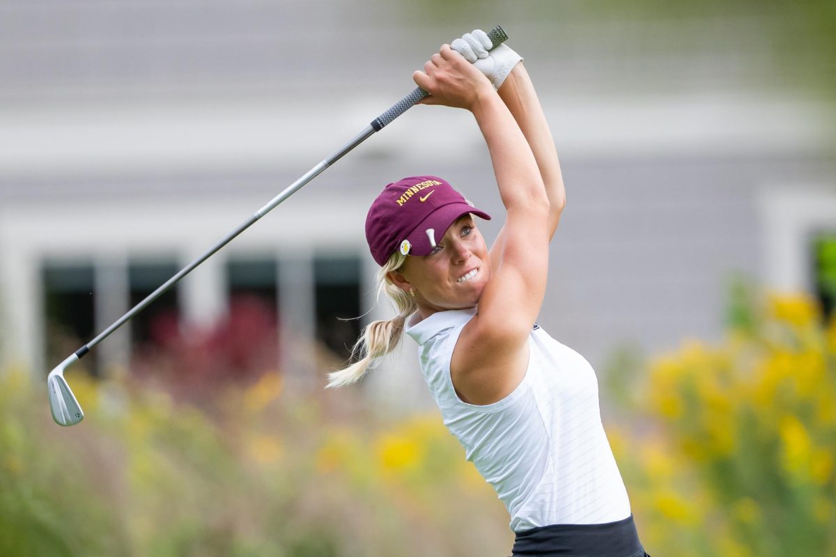 Junior Isabella McCauley has two top-five finishes so far this season. Courtesy of Brad Rempel.