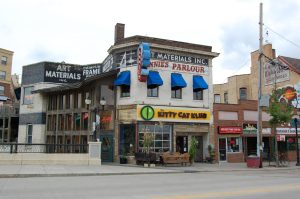 The Kitty Cat Klub was located below Annie's Parlor in Dinkytown. Courtesy of Chris Lautenschlager