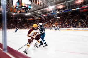 Connor Kurth had seven goals in each of his last two seasons with the Gophers.