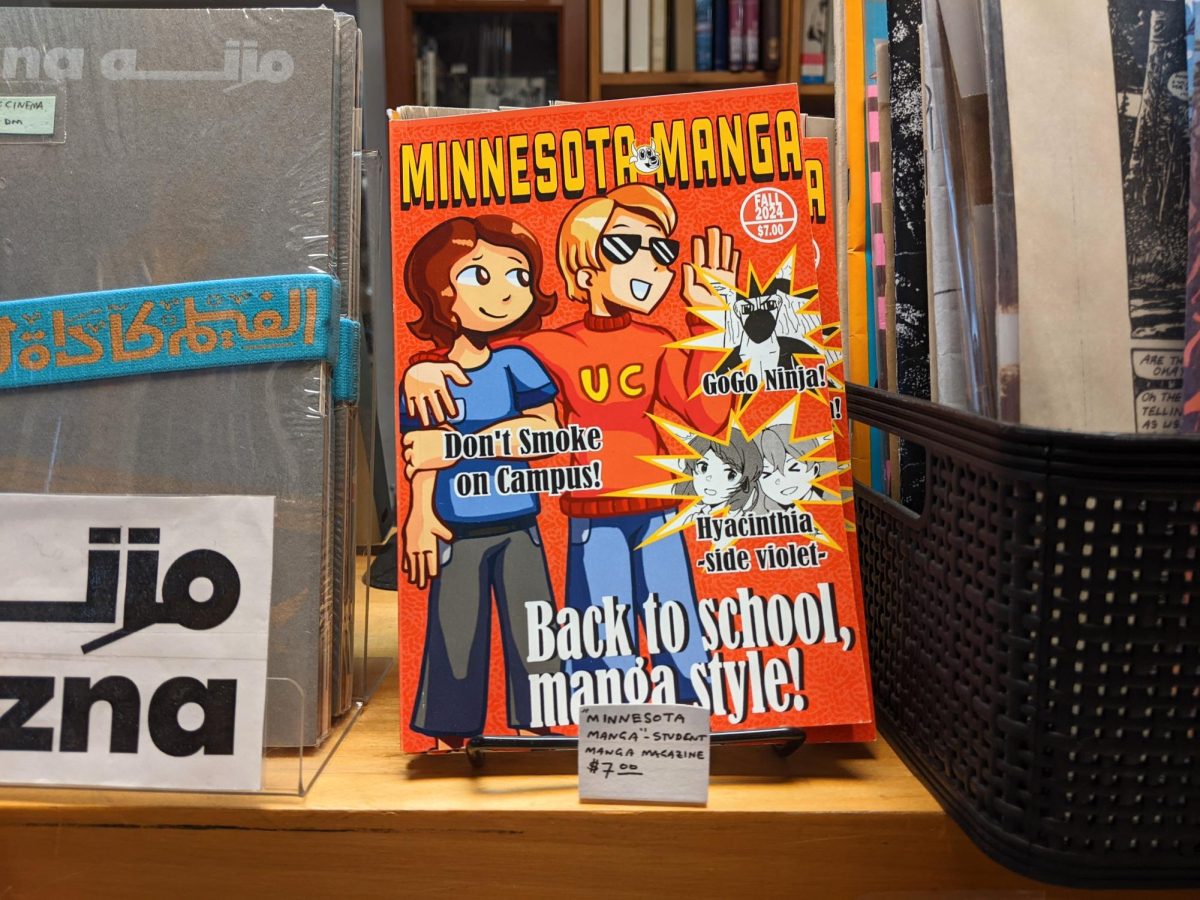 Copies of Minnesota Manga are available at The Book House in Dinkytown and Source Comics & Games in Roseville.