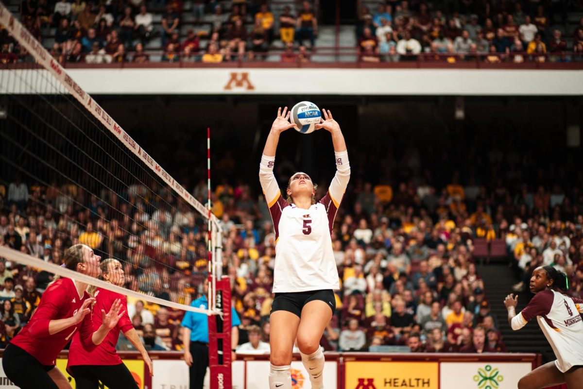 The Gophers sit at No.14 in the AVCA rankings. 