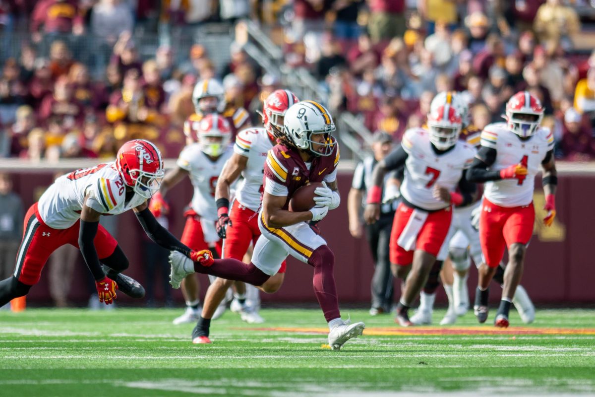 Brosmer’s fourth touchdown pass of the day made him the first Minnesota quarterback to hit that mark since Tanner Morgan in 2019 against Northwestern.