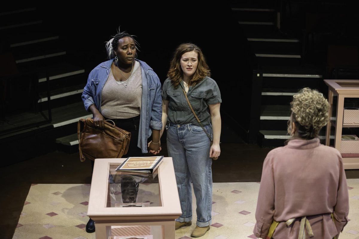 Hand-in-hand, Jen and Macy, played by Via Logan and Natavia Lewis, face the rising tension of maintaining the status quo and changing it.