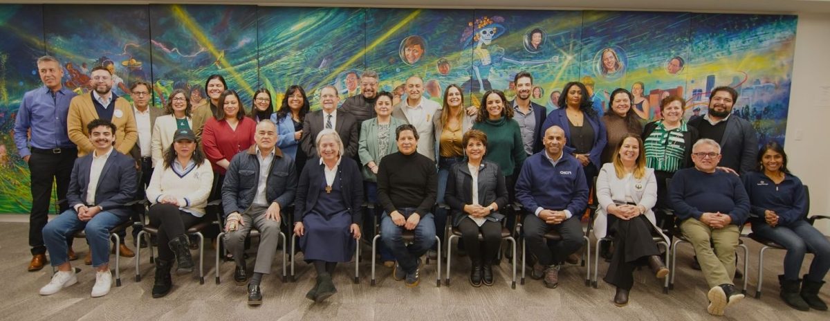 National Latino leaders and Minnesota community organizers during a visit in St. Paul on Feb. 12. | Courtesy of Nicolás Peña, Hispanic Heritage Foundation