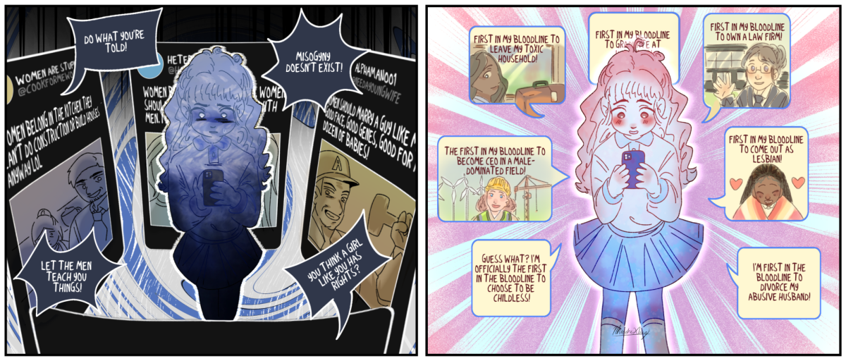 Editorial Cartoon: Women empowerment and the ‘first in my bloodline’ trend
