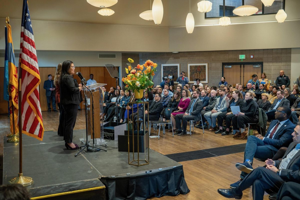 St. Paul Mayor Kaohly Her speaks at her first State of the City address Monday morning. | Photo courtesy of Mayor Her administration