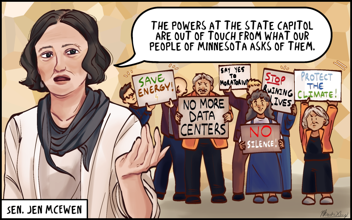 Editorial Cartoon: We won’t be satisfied by doing nothing about data centers